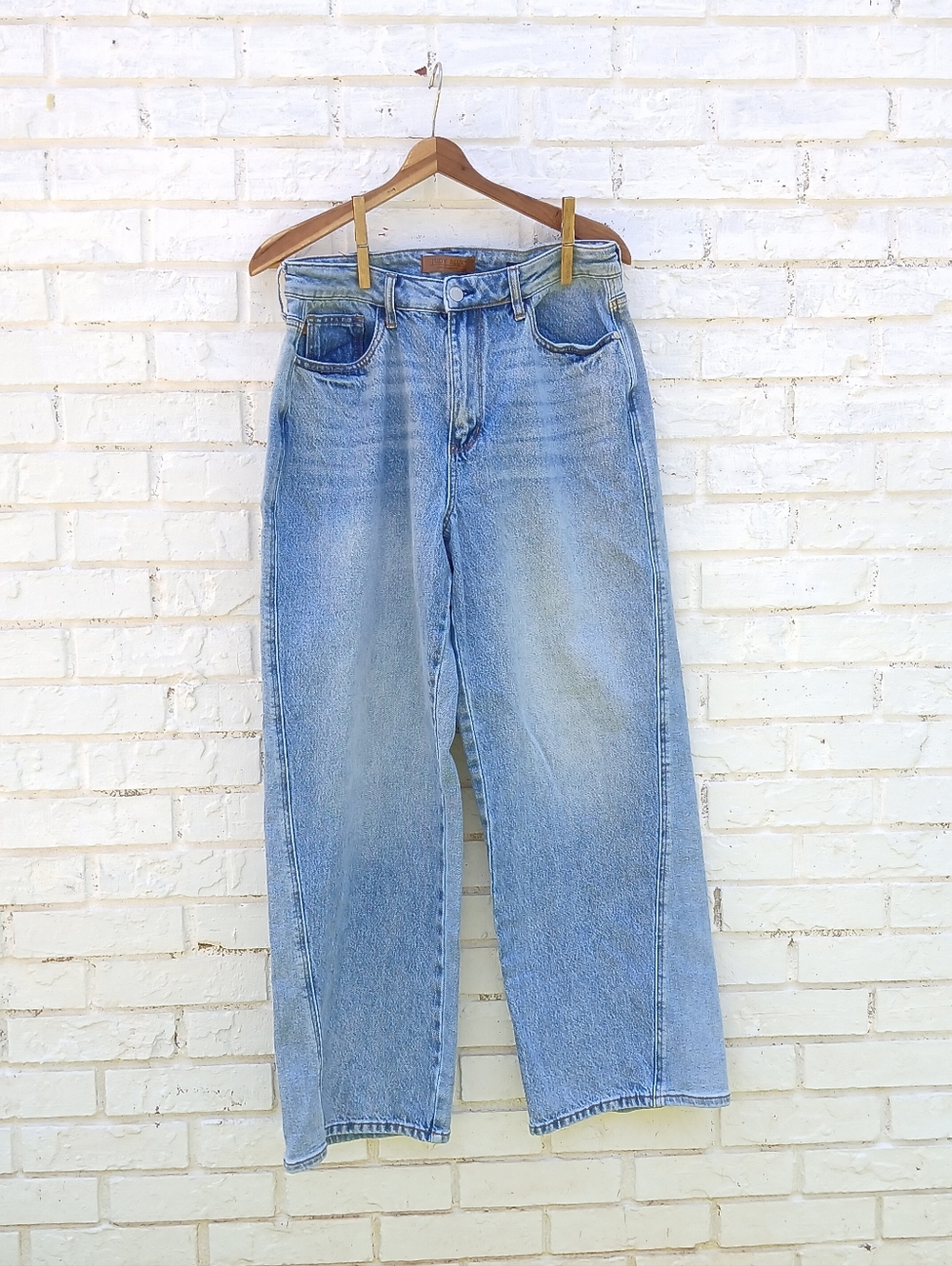 Judy Blue Wilhemina Rigid Magic Baggy Wide Leg Jeans - Picture 5 of 10